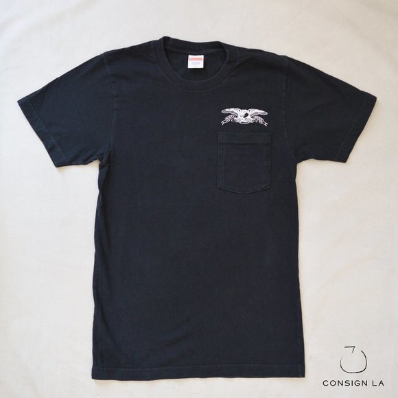 Supreme Anti-Hero Eagle Pocket Tee - Picture 1 of 3